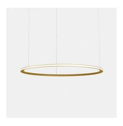 LedsC4 - Luminaria empotrable Circular Outward Light 4000K DALI 177W dorado 744xLED