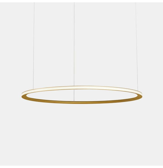 LedsC4 - Luminaria empotrable Circular Outward Light 4000K On / Off 110W dorado 1512xLED