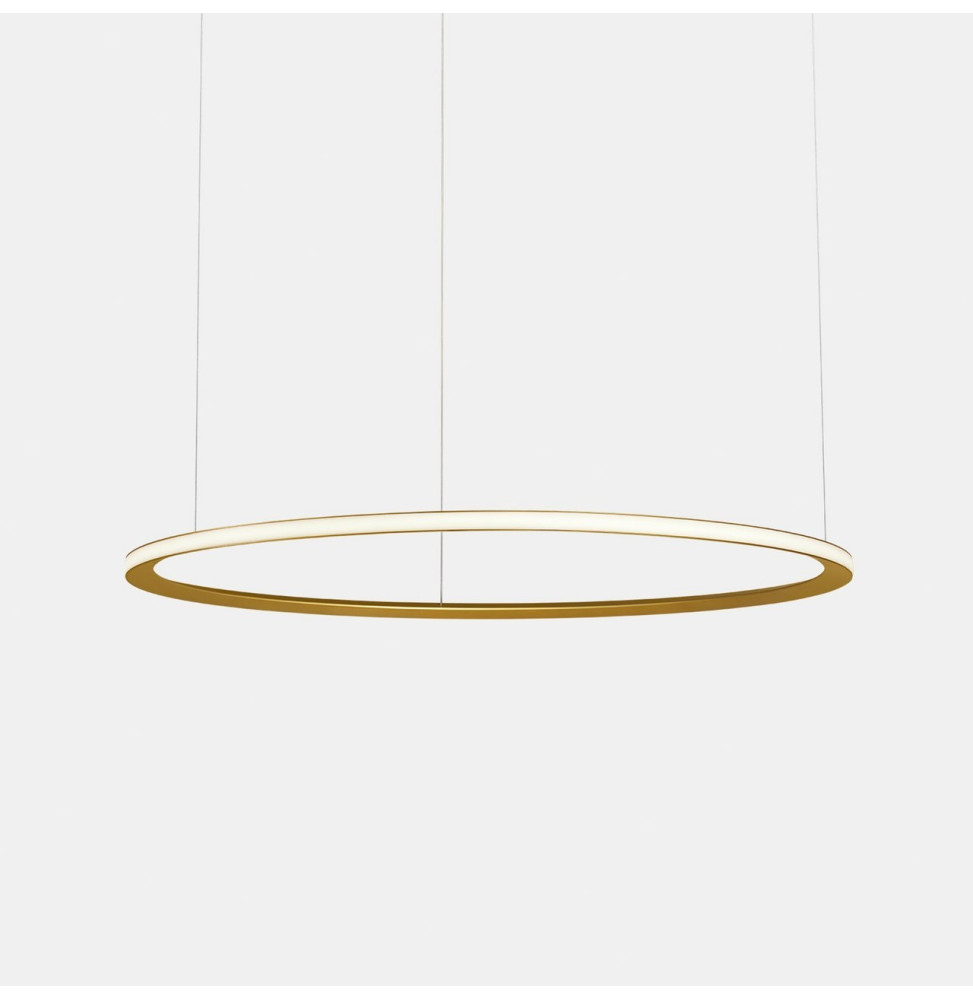 LedsC4 - Luminaria empotrable Circular Outward Light 4000K On / Off 177W dorado 744xLED