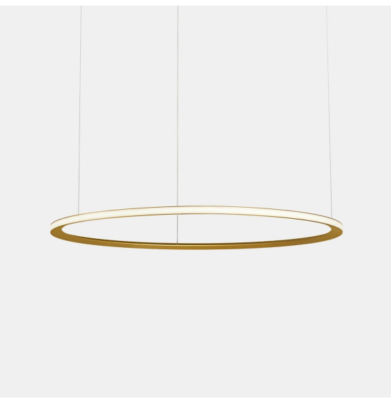 LedsC4 - Luminaria empotrable Circular Outward Light 4000K On / Off 177W dorado 744xLED