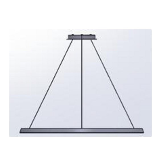 LedsC4 - Luminaria empotrable Circular Outward Light 4000K 0-10V 45.6W blanco 648xLED