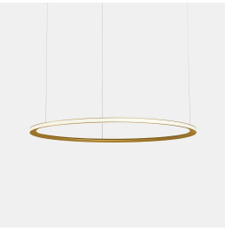 LedsC4 - Luminaria empotrable Circular Outward Light 4000K DALI 110W dorado 1512xLED