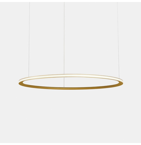 LedsC4 - Luminaria empotrable Circular Outward Light 4000K DALI 110W dorado 1512xLED