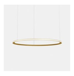 LedsC4 - Luminaria empotrable Circular Outward Light 4000K DALI 110W dorado 1512xLED