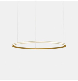 LedsC4 - Luminaria empotrable Circular Outward Light 2700K DALI 45.6W dorado 648xLED