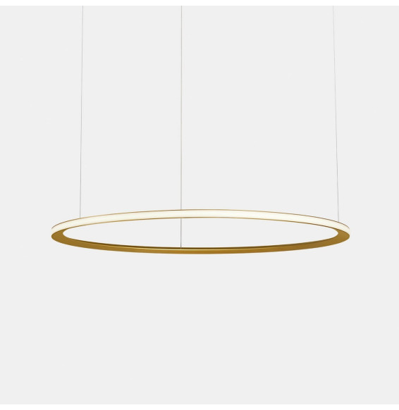 LedsC4 - Luminaria empotrable Circular Outward Light 2700K 0-10V 177W dorado 744xLED