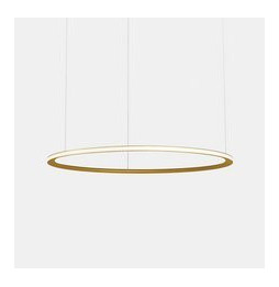 LedsC4 - Luminaria empotrable Circular Outward Light 4000K 0-10V 110W dorado 1512xLED