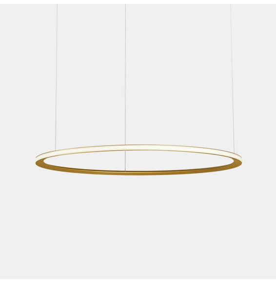 LedsC4 - Luminaria empotrable Circular Outward Light 3000K 0-10V 177W dorado 744xLED