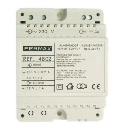 FERMAX - Alimentador DIN 4 12V AC/1A