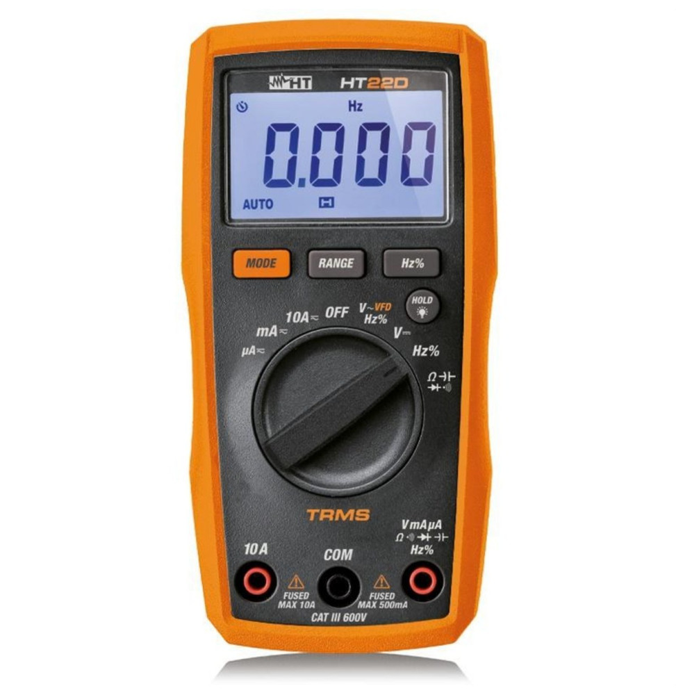 HT-INSTRUMENTS - Multímetro digital HT22D TRMS con VFD