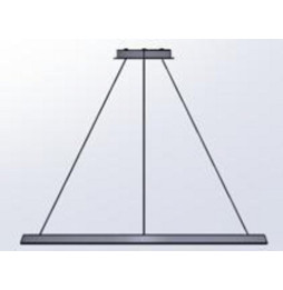 LedsC4 - Luminaria empotrable Circular Outward Light 4000K 0-10V 45.6W negro 648xLED