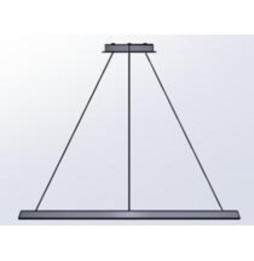 LedsC4 - Luminaria superficie Circular Downward Light 3000K On / Off 45.6W blanco 648xLED