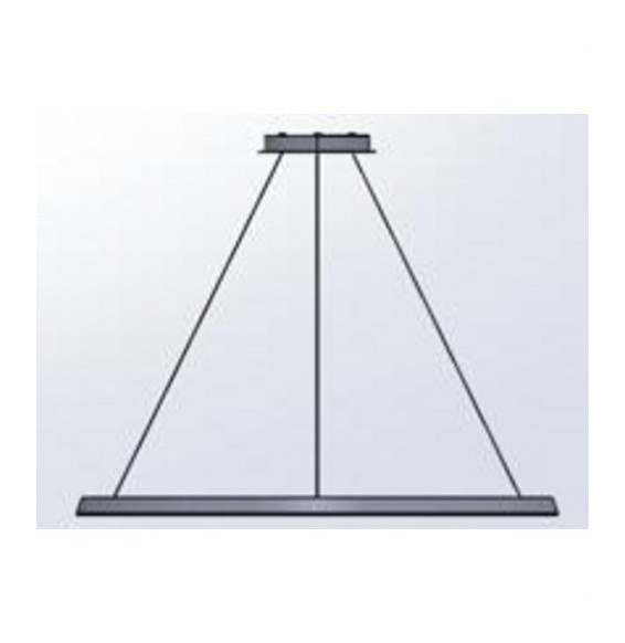 LedsC4 - Luminaria superficie Circular Downward Light 3000K On / Off 45.6W blanco 648xLED