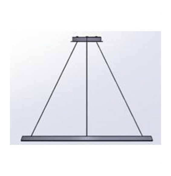 LedsC4 - Luminaria superficie Circular Downward Light 3000K DALI 45.6W blanco 648xLED
