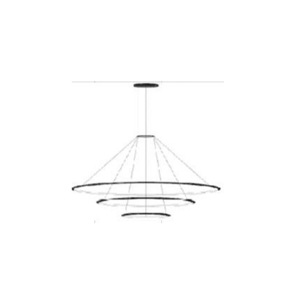 LedsC4 - Luminaria superficie Circular Downward Light 2700K On / Off 140.8W blanco 1980xLED LedsC4 - Luminaria superficie Circular Downward Light 2700K On / Off 140.8W blanco 1980xLED