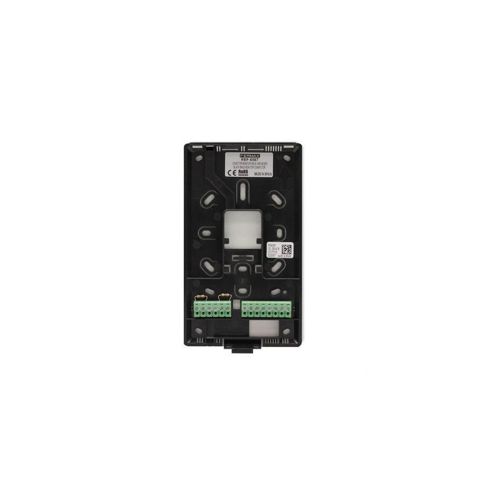 FERMAX - Conector monitor SMILE VDS, negro