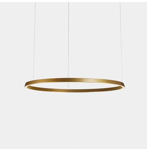 LedsC4 - Luminaria superficie Circular Downward Light 3000K 0-10V 45.6W dorado 648xLED