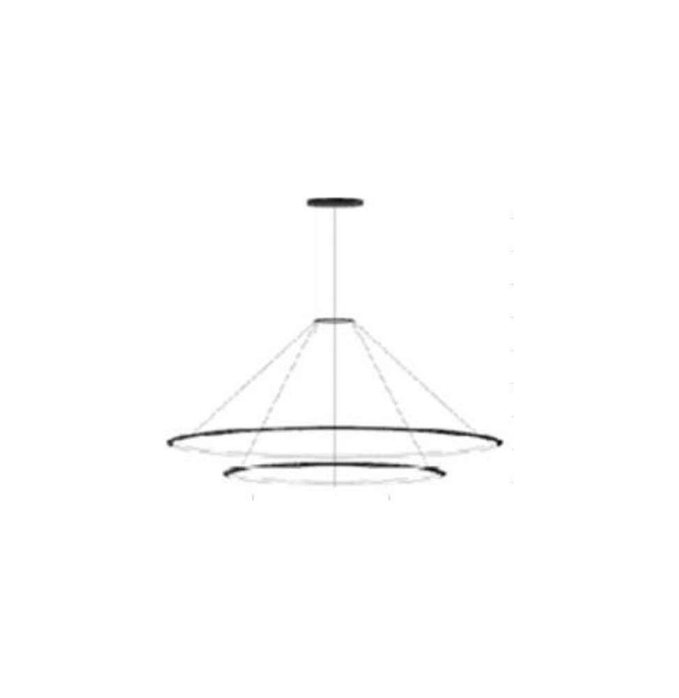 LedsC4 - Luminaria superficie Circular Downward Light 2700K On / Off 109.1W blanco 1548xLED LedsC4 - Luminaria superficie Circular Downward Light 2700K On / Off 109.1W blanco 1548xLED
