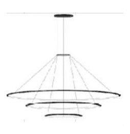 LedsC4 - Luminaria superficie Circular Downward Light 4000K On / Off 140.8W blanco 1980xLED