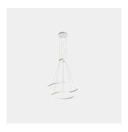 LedsC4 - Luminaria superficie Circular Downward Light 2700K DALI 77.3W blanco 1080xLED