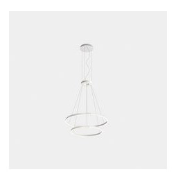 LedsC4 - Luminaria superficie Circular Downward Light 3000K 0-10V 77.3W blanco 1080xLED