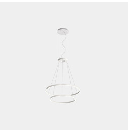 LedsC4 - Luminaria superficie Circular Downward Light 3000K DALI 77.3W blanco 1080xLED