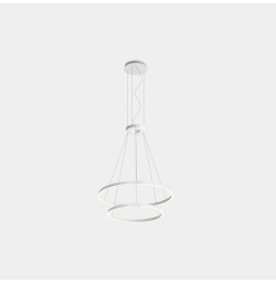 LedsC4 - Luminaria superficie Circular Downward Light 3000K On / Off 77.3W blanco 1080xLED