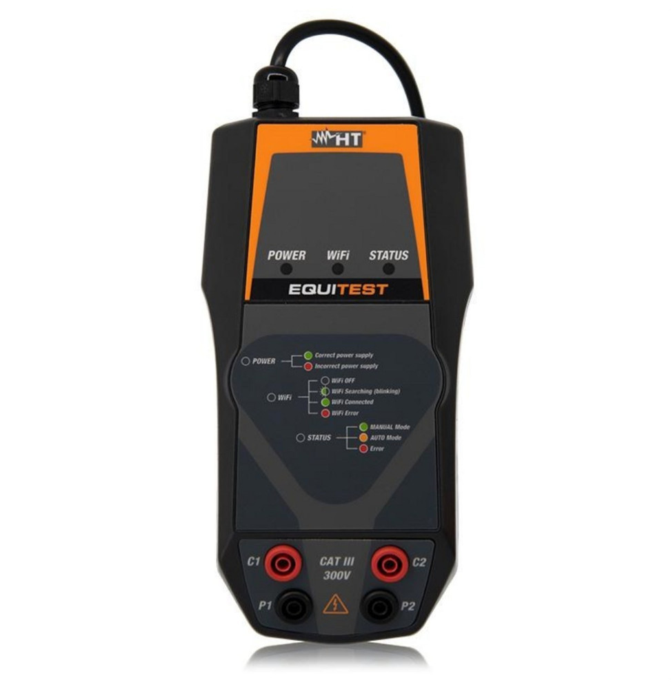 HT-INSTRUMENTS - Medidor de la Continuidad con corriente de prueba de 10A