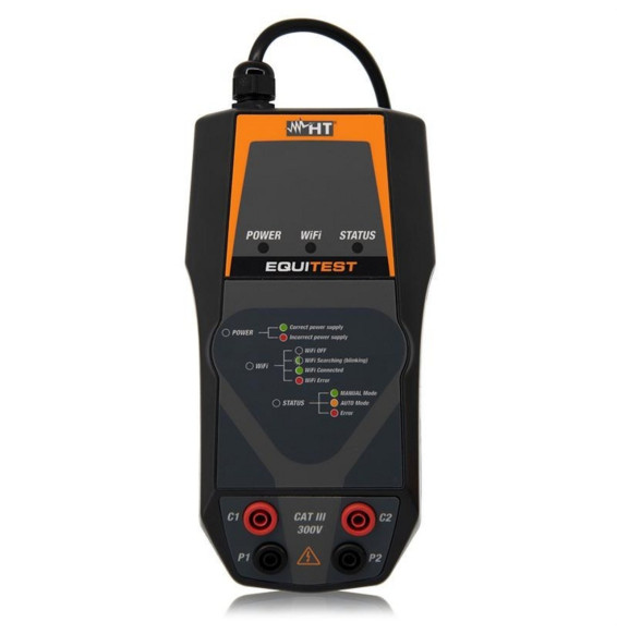 HT-INSTRUMENTS - Medidor de la Continuidad con corriente de prueba de 10A