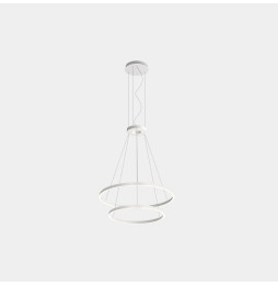 LedsC4 - Luminaria superficie Circular Downward Light 4000K DALI 77.3W blanco 1080xLED