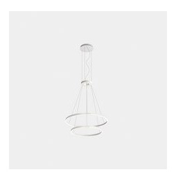 LedsC4 - Luminaria superficie Circular Downward Light 4000K 0-10V 77.3W blanco 1080xLED