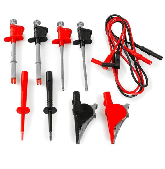 HT-INSTRUMENTS - Conjunto base cables puntas medidor para multímetro