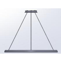 LedsC4 - Luminaria empotrable Circular Downward Light 2700K DALI 45.6W negro 648xLED
