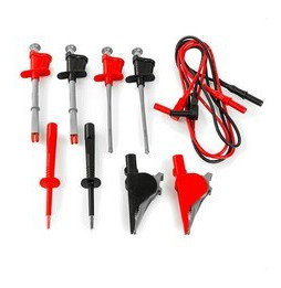HT-INSTRUMENTS - Conjunto base cables puntas medidor para multímetro