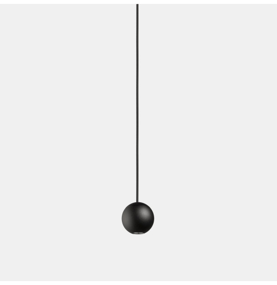 LedsC4 - Luminaria colgante Punto 329lm 1 x LED 5W negro