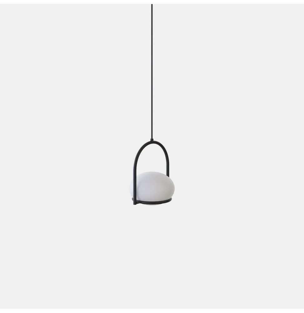 LedsC4 - Luminaria colgante Coco Single1 x E14 7W negro LedsC4 - Luminaria colgante Coco Single1 x E14 7W negro