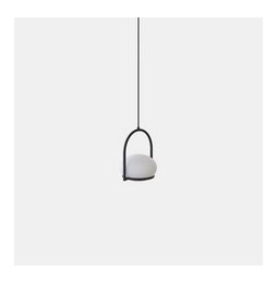 LedsC4 - Luminaria colgante Coco Single1 x E14 7W negro
