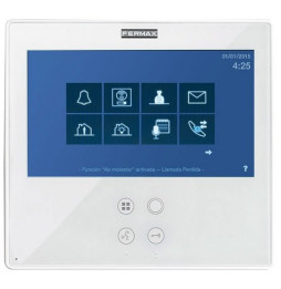 FERMAX - Monitor SMILE TOUCH LYNX blanco