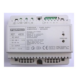FERMAX - Alimentador 18VDC-3,5A DIN6