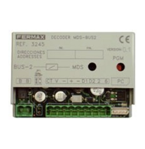 FERMAX - Decoder BUS-2 MDS para urbanizaciones