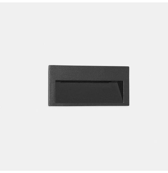LedsC4 - Empotrable de pared TINY 16 x LED 1.9 gris urbano