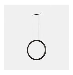 LedsC4 - Luminaria colgante circular vertical SIDE 600mm superficie LED 31,7W 1615lm 4000K 0-10V oro