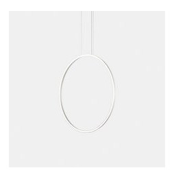 LedsC4 - Luminaria colgante circular vertical SIDE 600mm superficie LED 31,7W 1413lm 3000K blanco