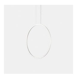 LedsC4 - Luminaria colgante circular vertical SIDE 600mm superficie LED 31,7W 1615lm 4000K DALI blanco