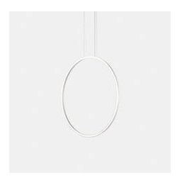 LedsC4 - Luminaria colgante circular vertical SIDE 600mm superficie LED 31,7W 1109lm 2400K DALI blanco