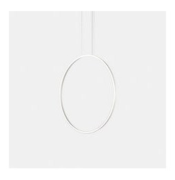 LedsC4 - Luminaria colgante circular vertical SIDE 600mm superficie LED 31,7W 1109lm 2400K blanco