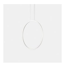 LedsC4 - Luminaria colgante circular vertical SIDE 600mm superficie LED 31,7W 1615lm 4000K blanco