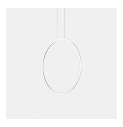 LedsC4 - Luminaria colgante circular vertical SIDE 600mm superficie LED 31,7W 1209lm 2700K blanco