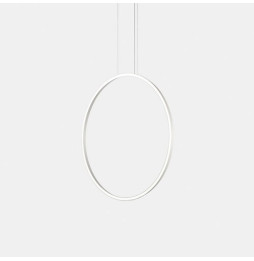 LedsC4 - Luminaria colgante circular vertical SIDE 1200mm superficie LED 63,5W 2421lm 2700K blanco