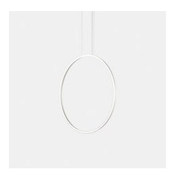 LedsC4 - Luminaria colgante circular vertical SIDE 1200mm superficie LED 63,5W 2421lm 2700K blanco